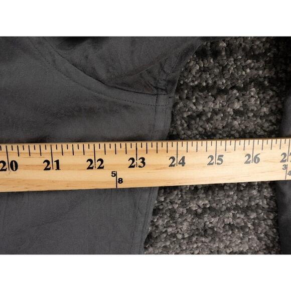 Robert Graham Shirt Mens Large Gray Jacquard Flourish Geomteric Print Designer - Picture 11 of 16